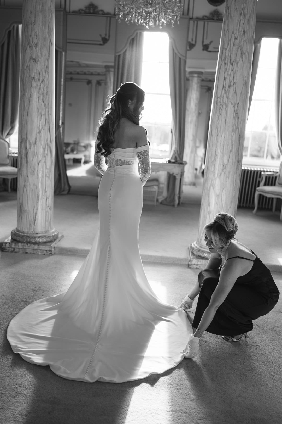 Gosfield Hall wedding, editorial wedding photographer, luxury wedding photographer