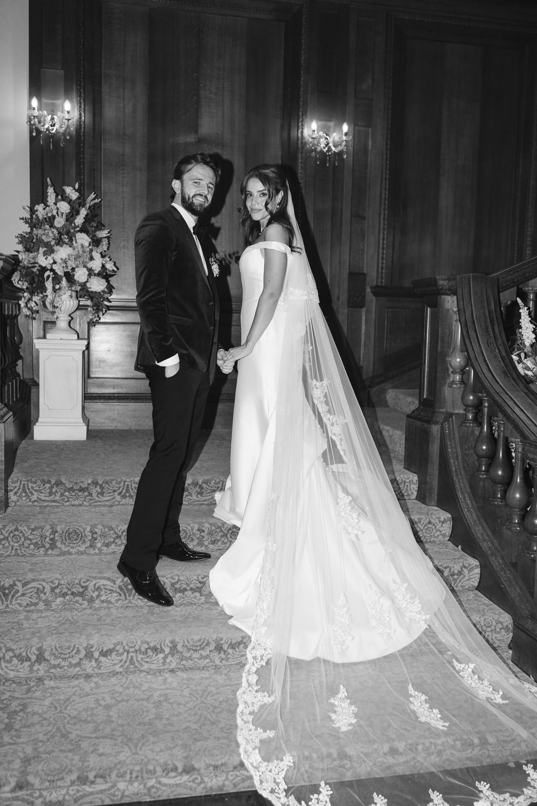 Gosfield Hall wedding, editorial wedding photographer, luxury wedding photographer