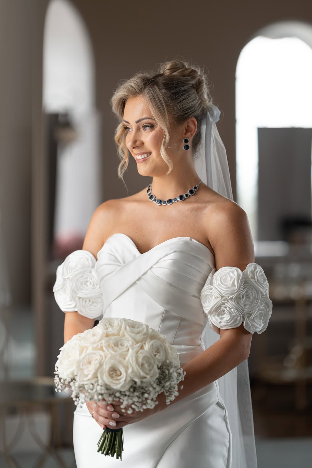 Hawkstone Hall wedding, editorial wedding photographer, luxury wedding photographer