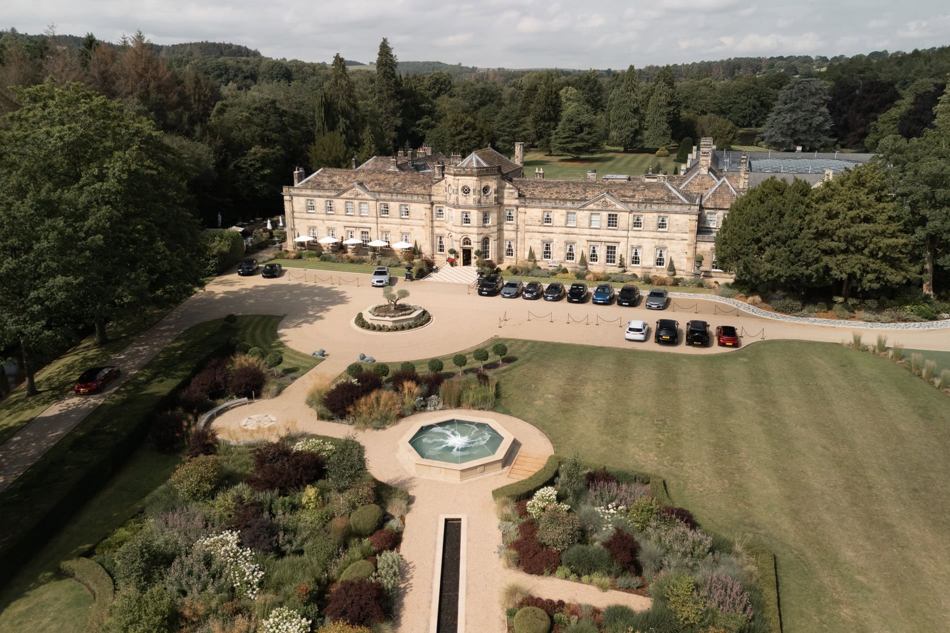 Grantley Hall Wedding, Editorial Wedding Photographer, Luxury Wedding Venue