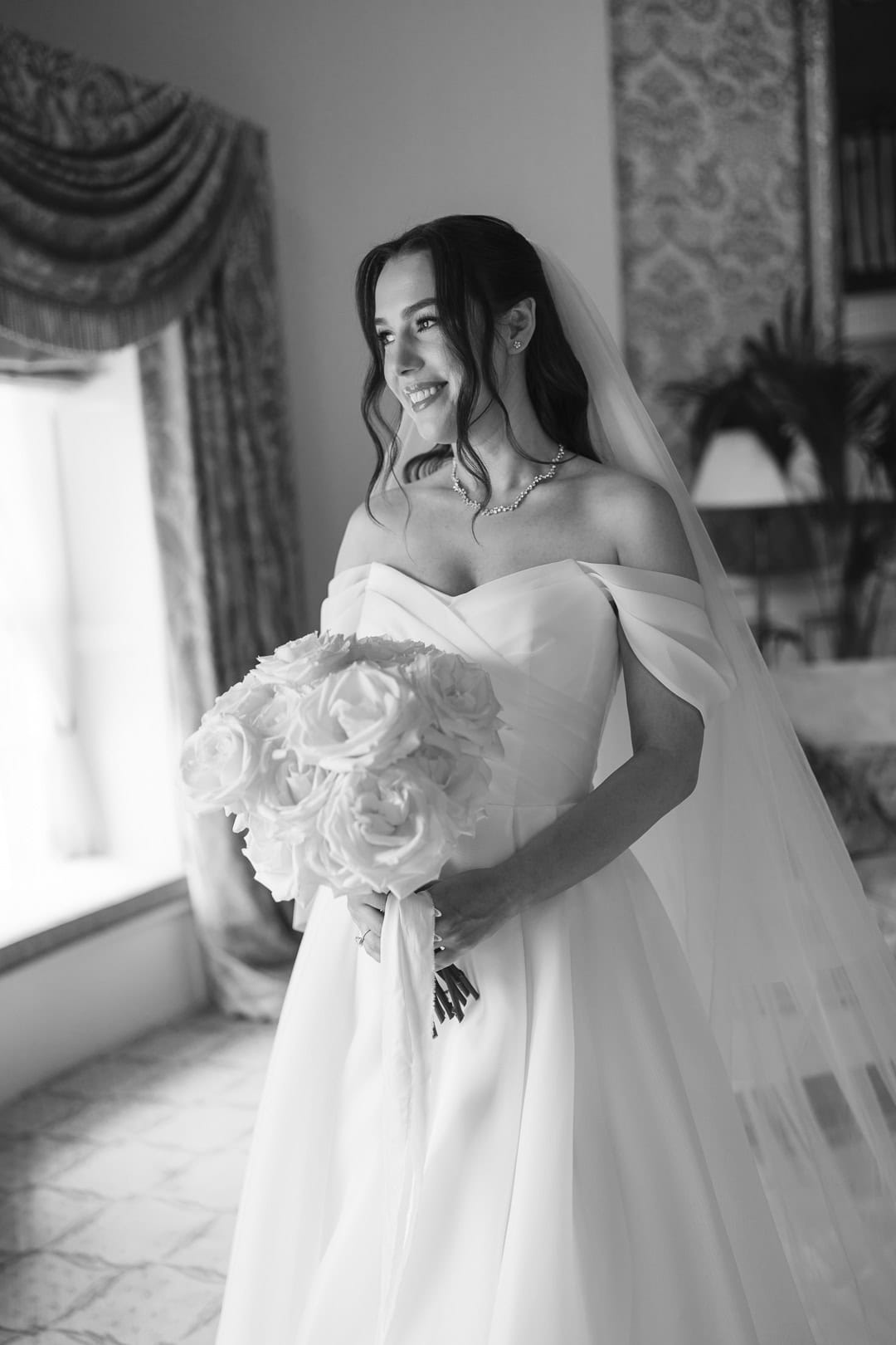 Grantley Hall Wedding, Editorial Wedding Photographer, Luxury Wedding Venue