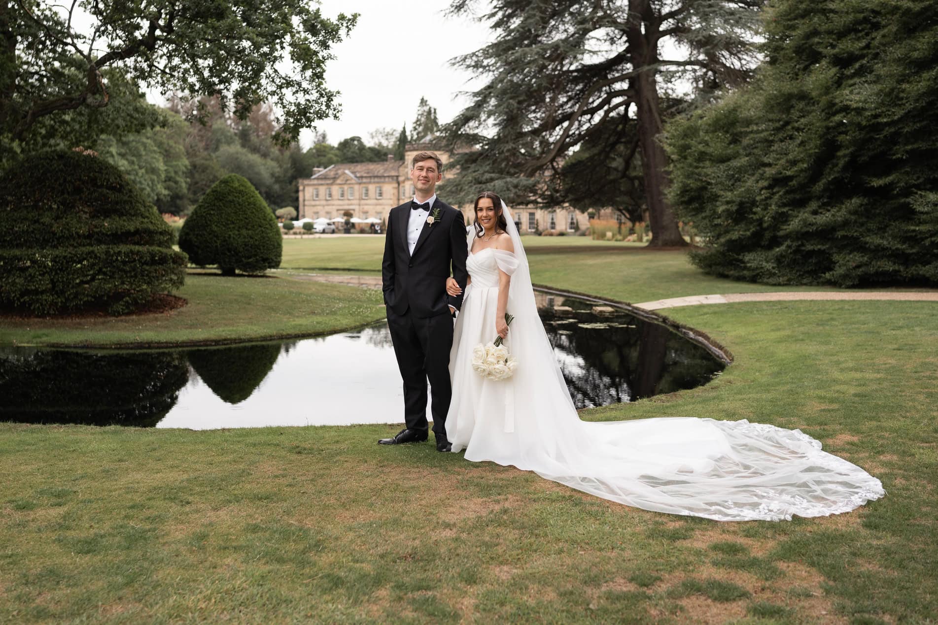 Grantley Hall Wedding, Editorial Wedding Photographer, Luxury Wedding Venue