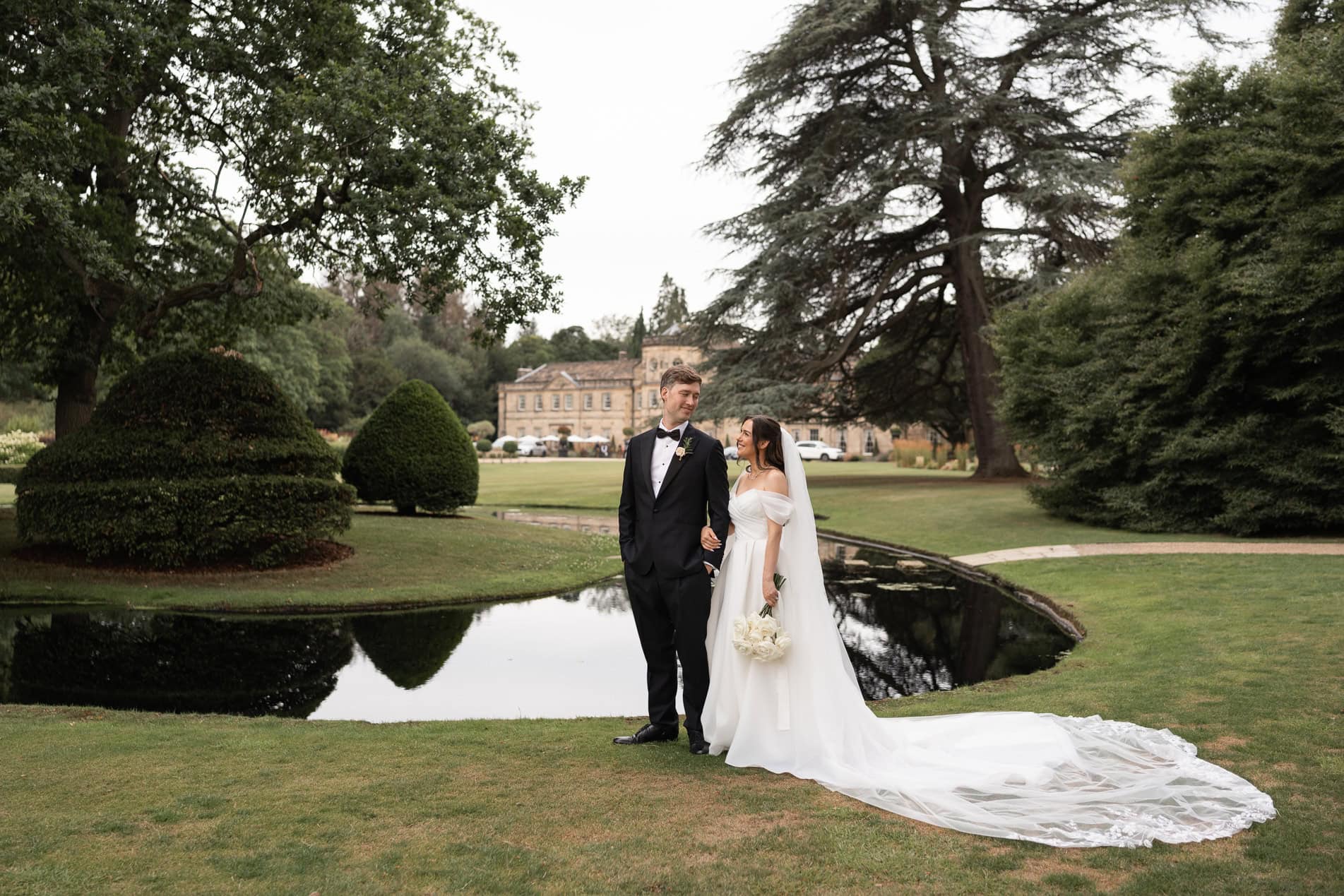 Grantley Hall Wedding, Editorial Wedding Photographer, Luxury Wedding Venue