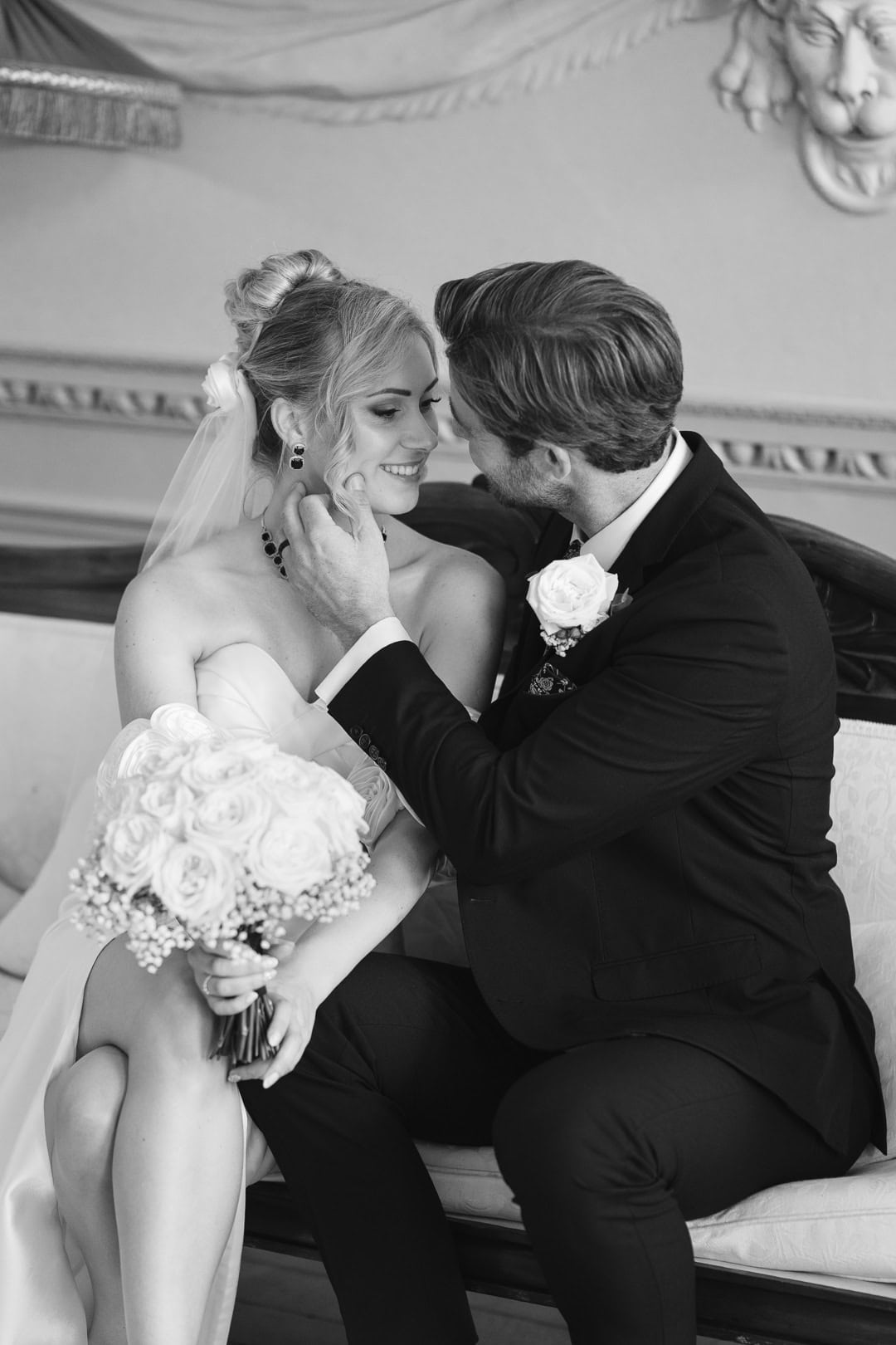 Hawkstone Hall wedding, Editorial Wedding Photographer
