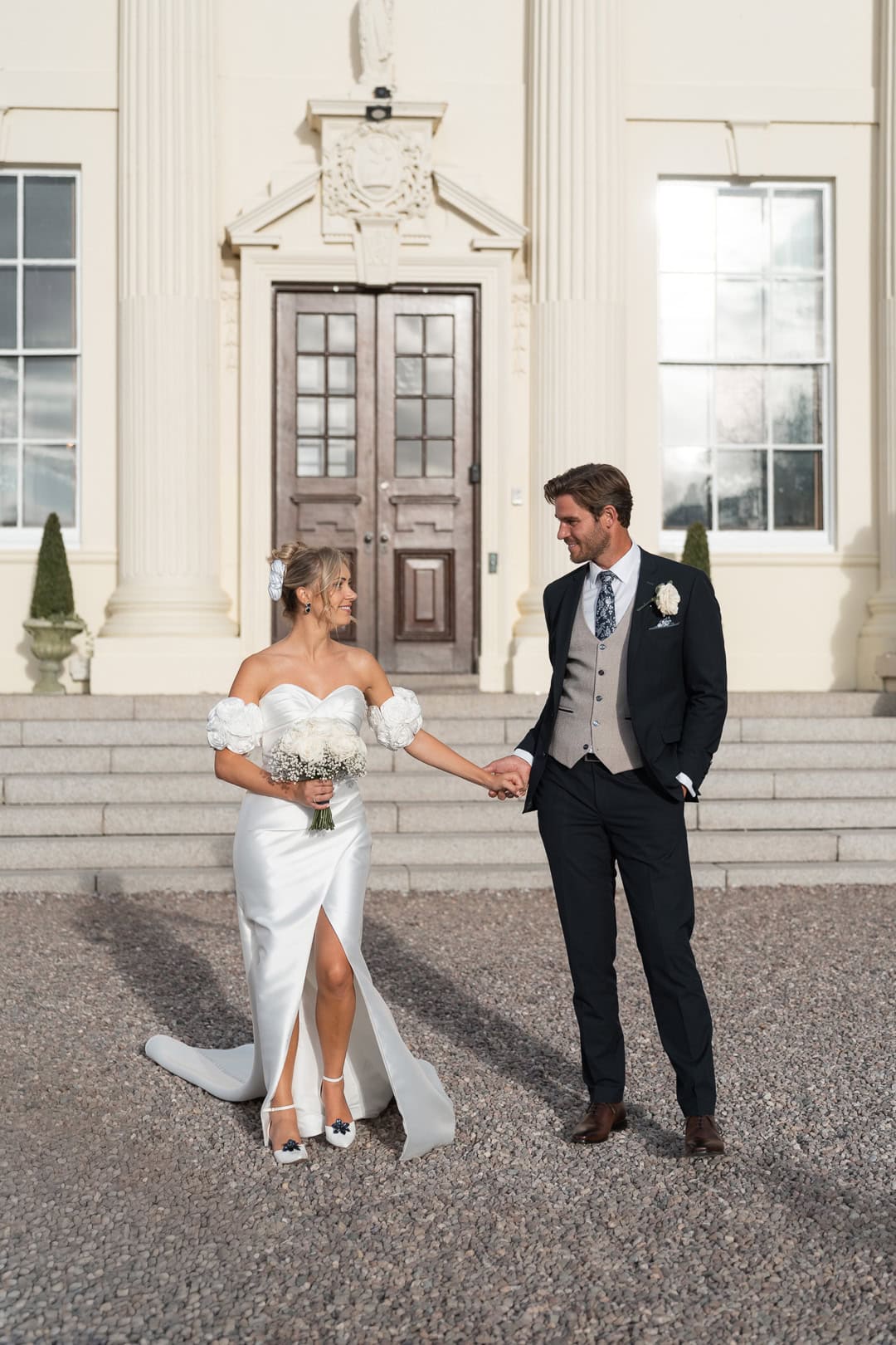 Hawkstone Hall wedding, Editorial Wedding Photographer