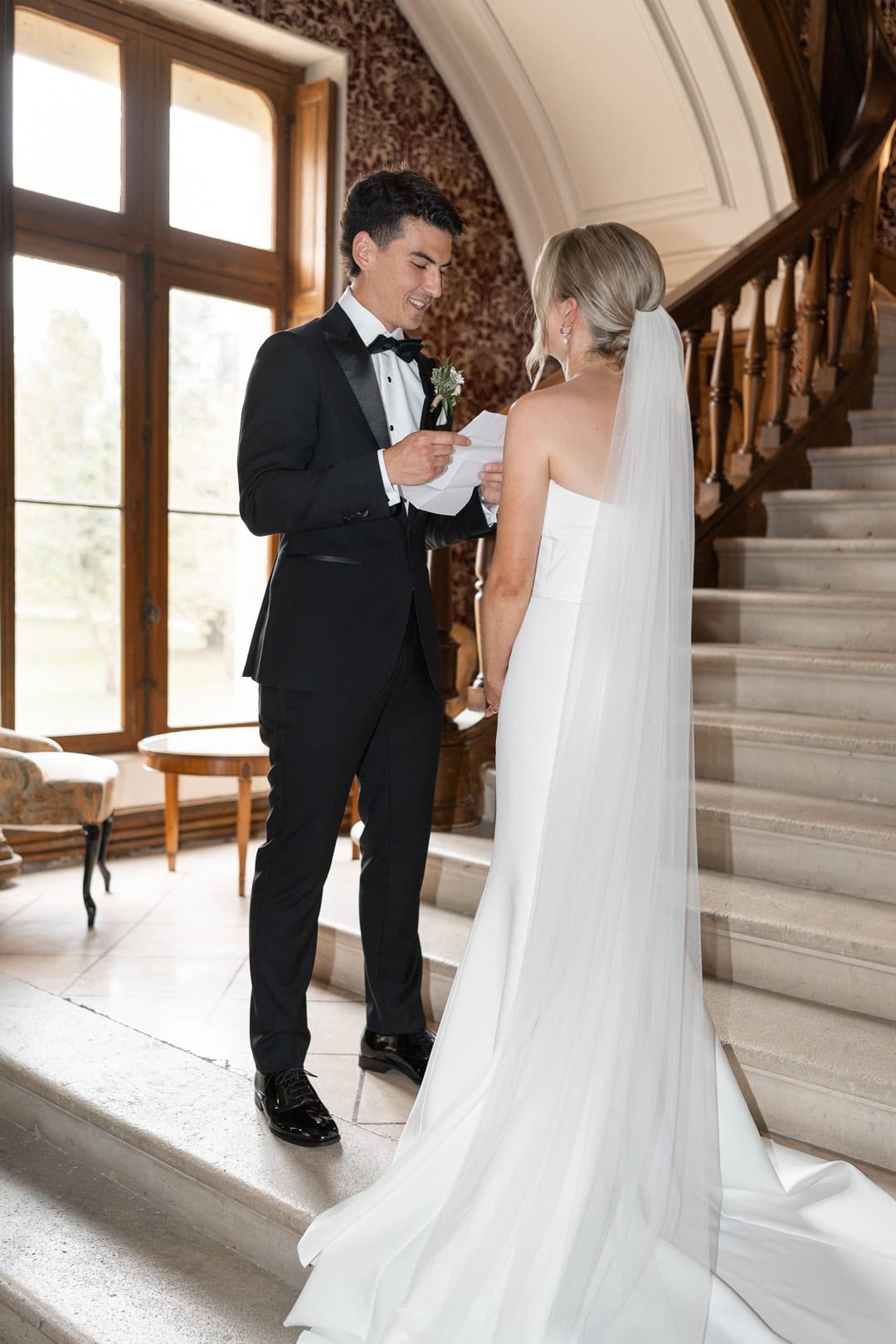 Editorial Wedding Photographer, Luxury wedding venue in France, Château de la Valouze, Wedding Photographer France