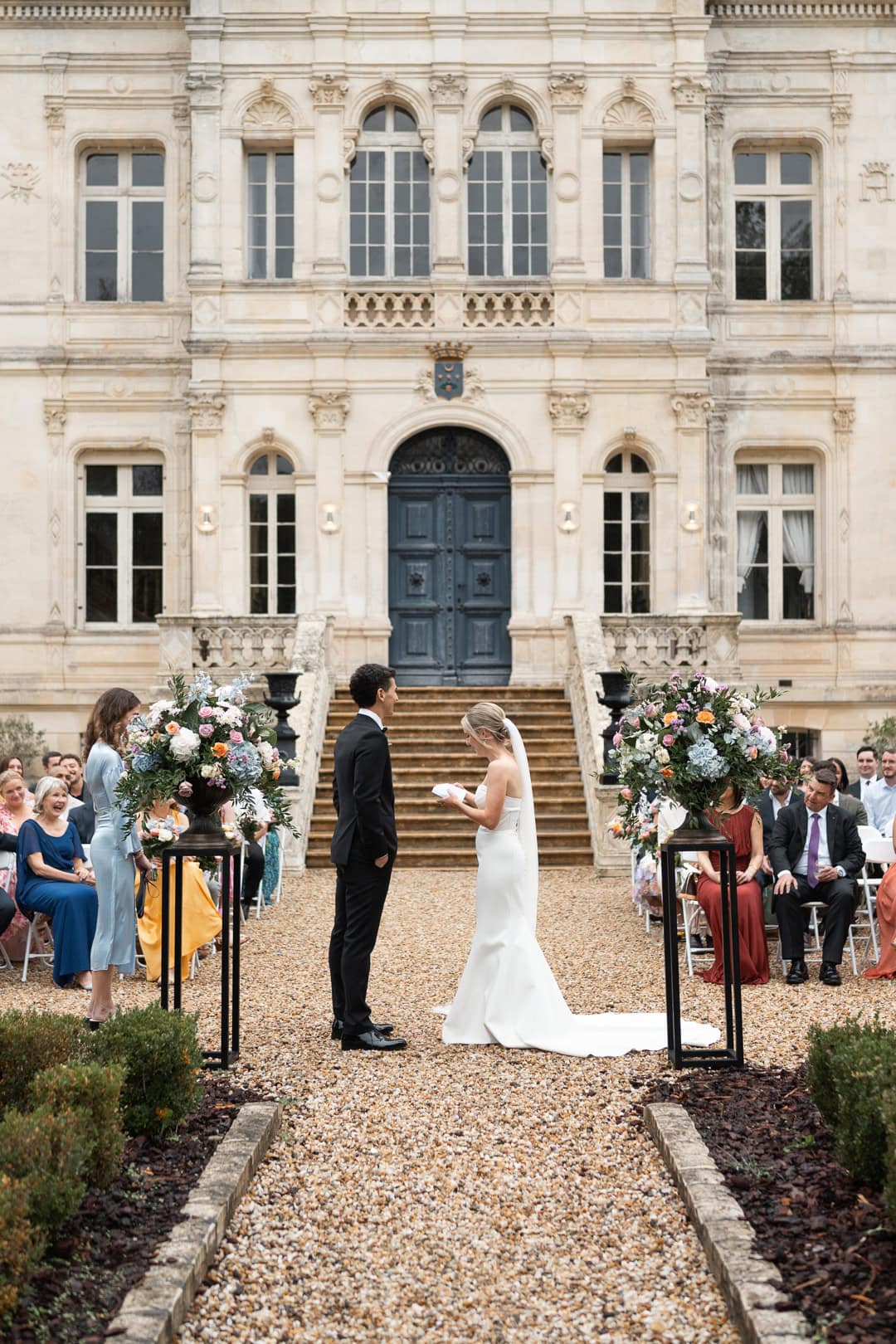 Editorial Wedding Photographer, Luxury wedding venue in France, Château de la Valouze, Wedding Photographer France